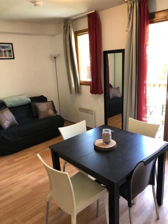 Studio Vue Piste + Parking Souterrain Privatif Inclus Les Orres Buitenkant foto